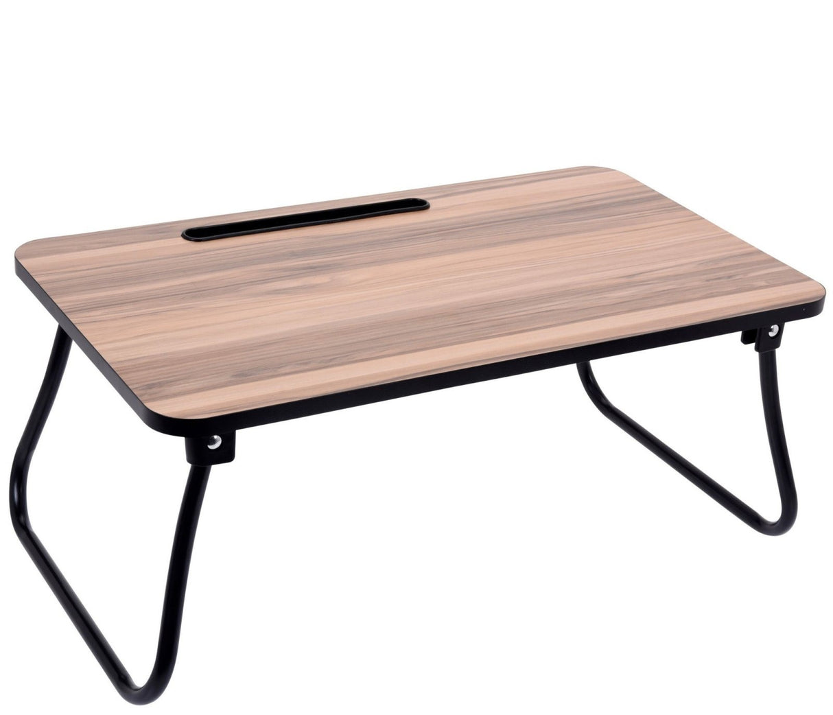 Masa pliabila cu picioare pentru pat , din mdf,52x30x22