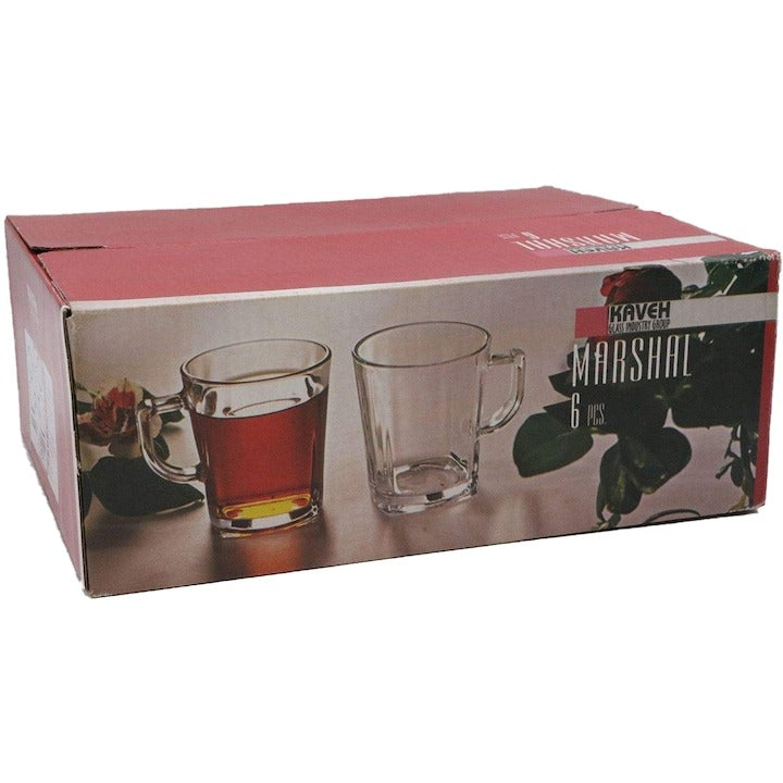 Set 6 cani Marshall, 220 ml, sticla