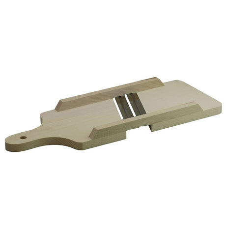 Razatoare varza, 2 cutite, lemn de fag, 36x14 cm