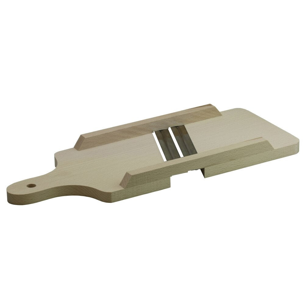 Razatoare varza, 2 cutite, lemn de fag, 36x14 cm