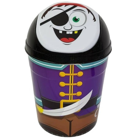 Cos gunoi, camera copil, plastic, capac rabatabil , 4 L