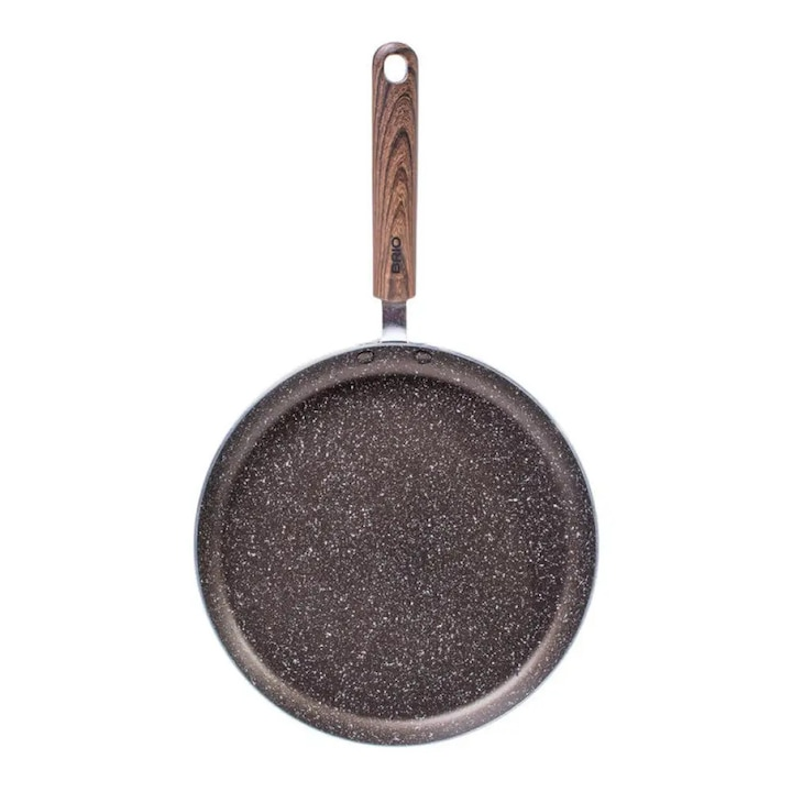 Tigaie Pentru Clatite, BRIO, Invelis Marmorat, diametru 25 cm