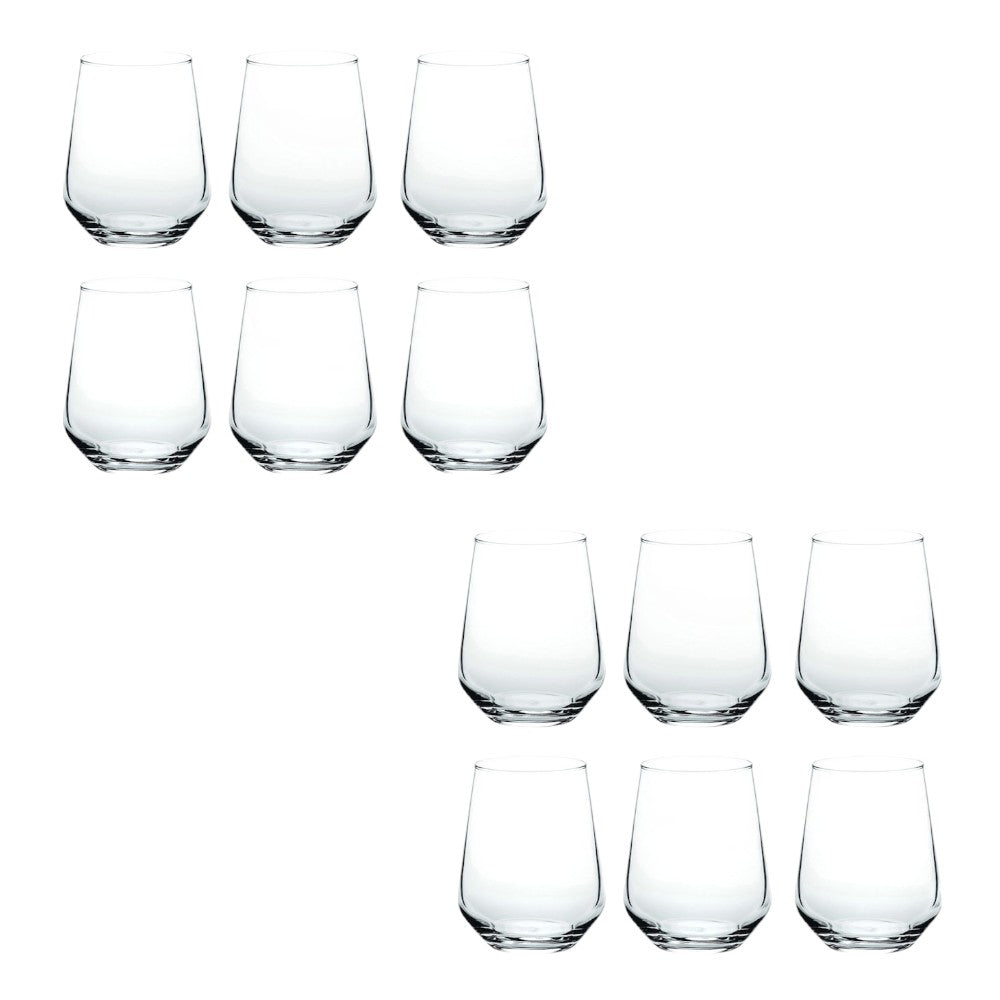 Set 12 Pahare apa/gin, 410 ml