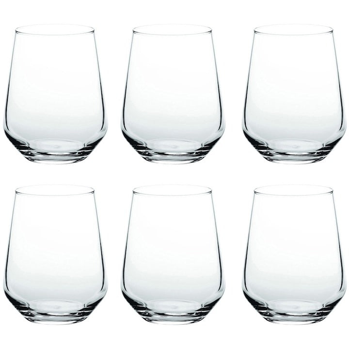 Set 12 Pahare apa/gin, 410 ml