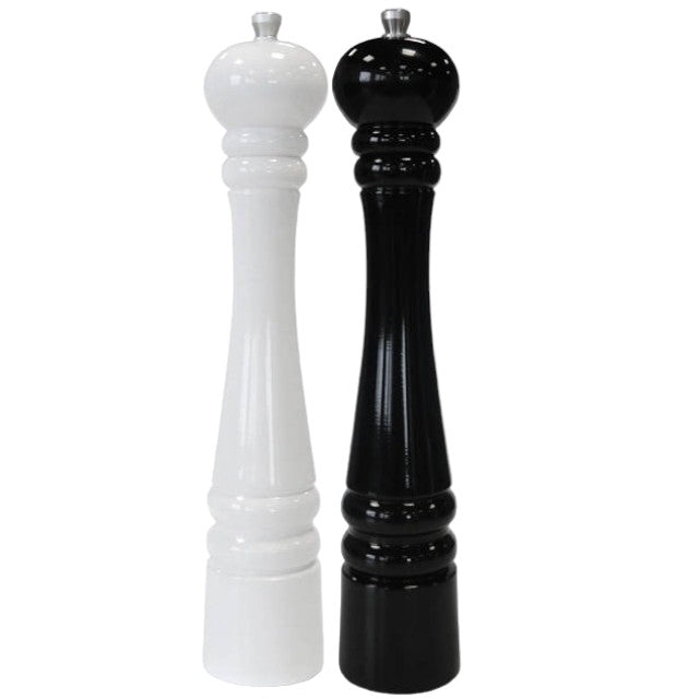 Set 2 Rasnite din Lemn pentru Sare si Piper, 30 cm