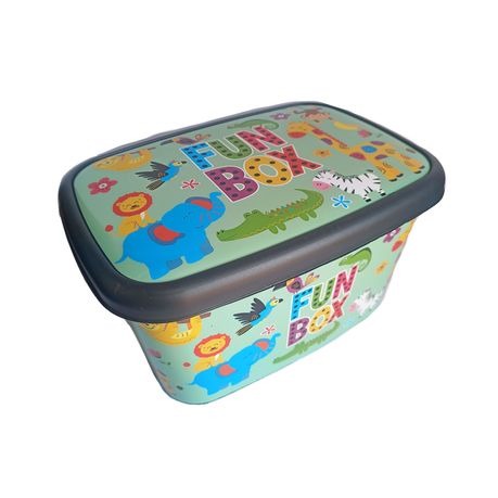 Cutie depozitare pentru copii , 24 litri, FUN BOX ,45x33x25cm
