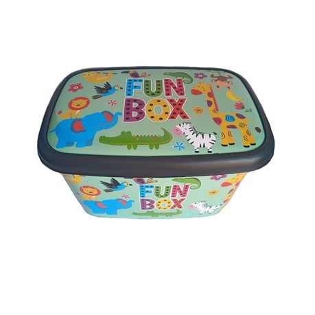 Cutie depozitare pentru copii , 24 litri, FUN BOX ,45x33x25cm