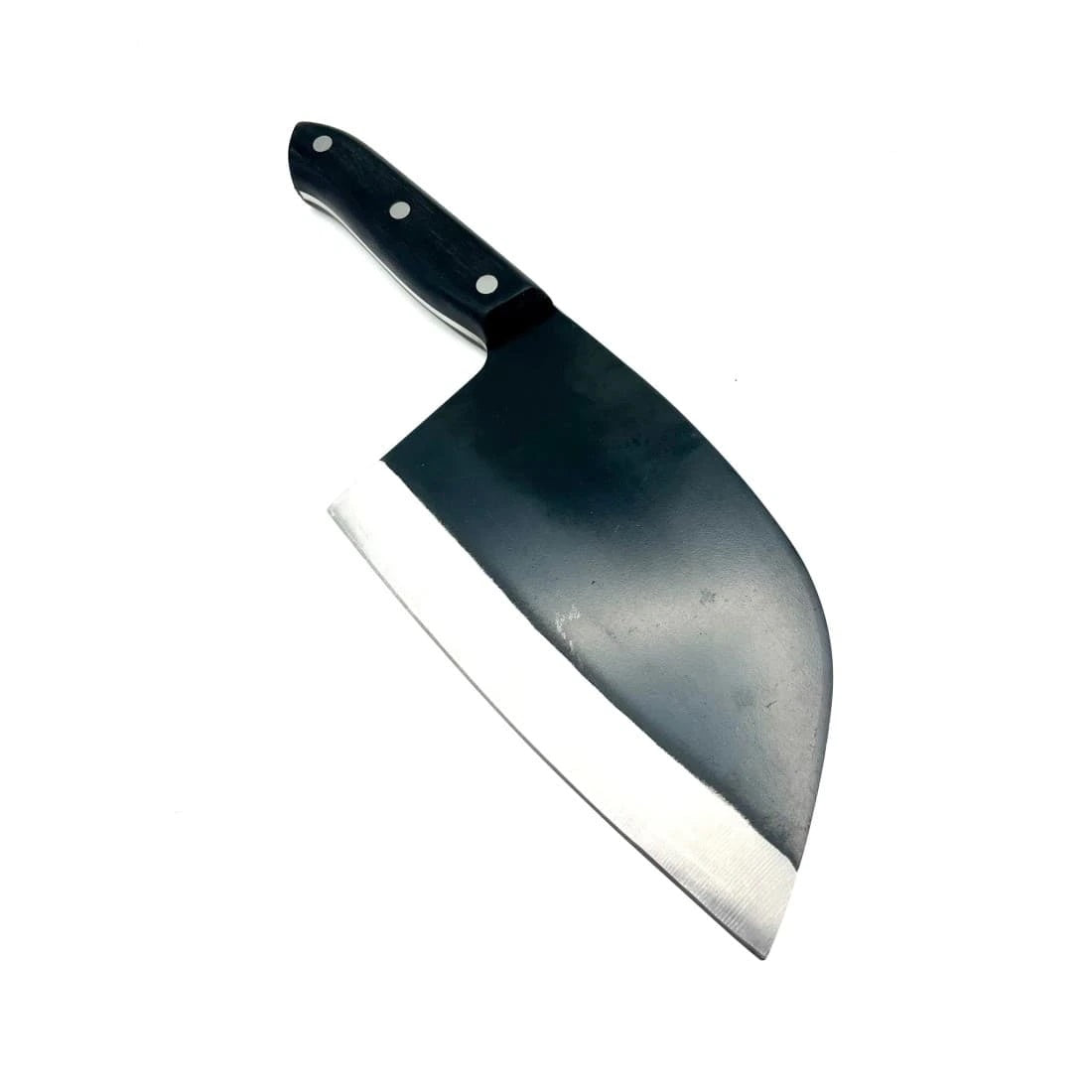 Satar Forjat Manual, Otel Inoxidabil, Maner Lemn, Teaca din piele ecologica, 29 cm, 550 g