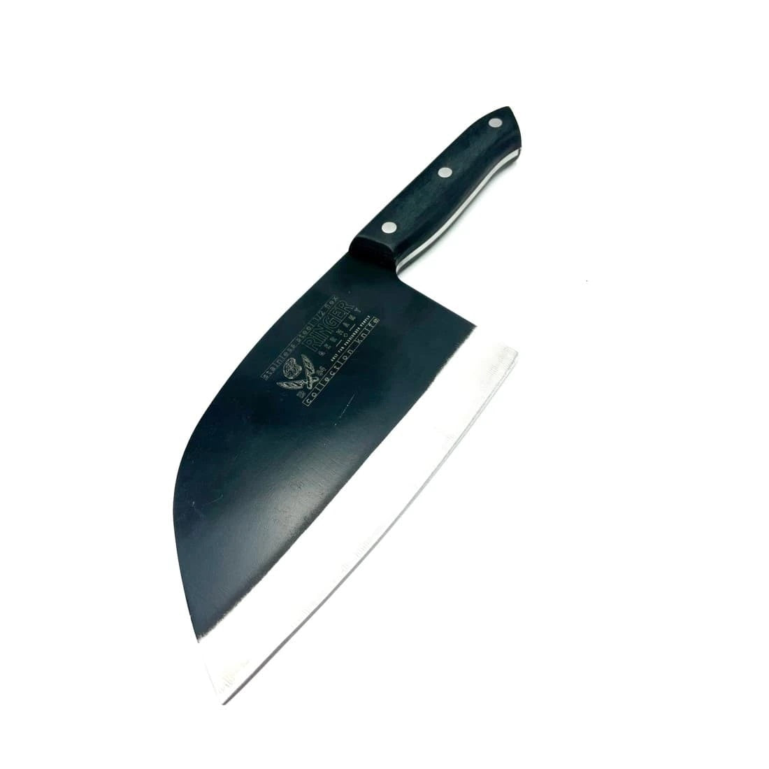 Satar Forjat Manual, Otel Inoxidabil, Maner Lemn, Teaca din piele ecologica, 29 cm, 550 g