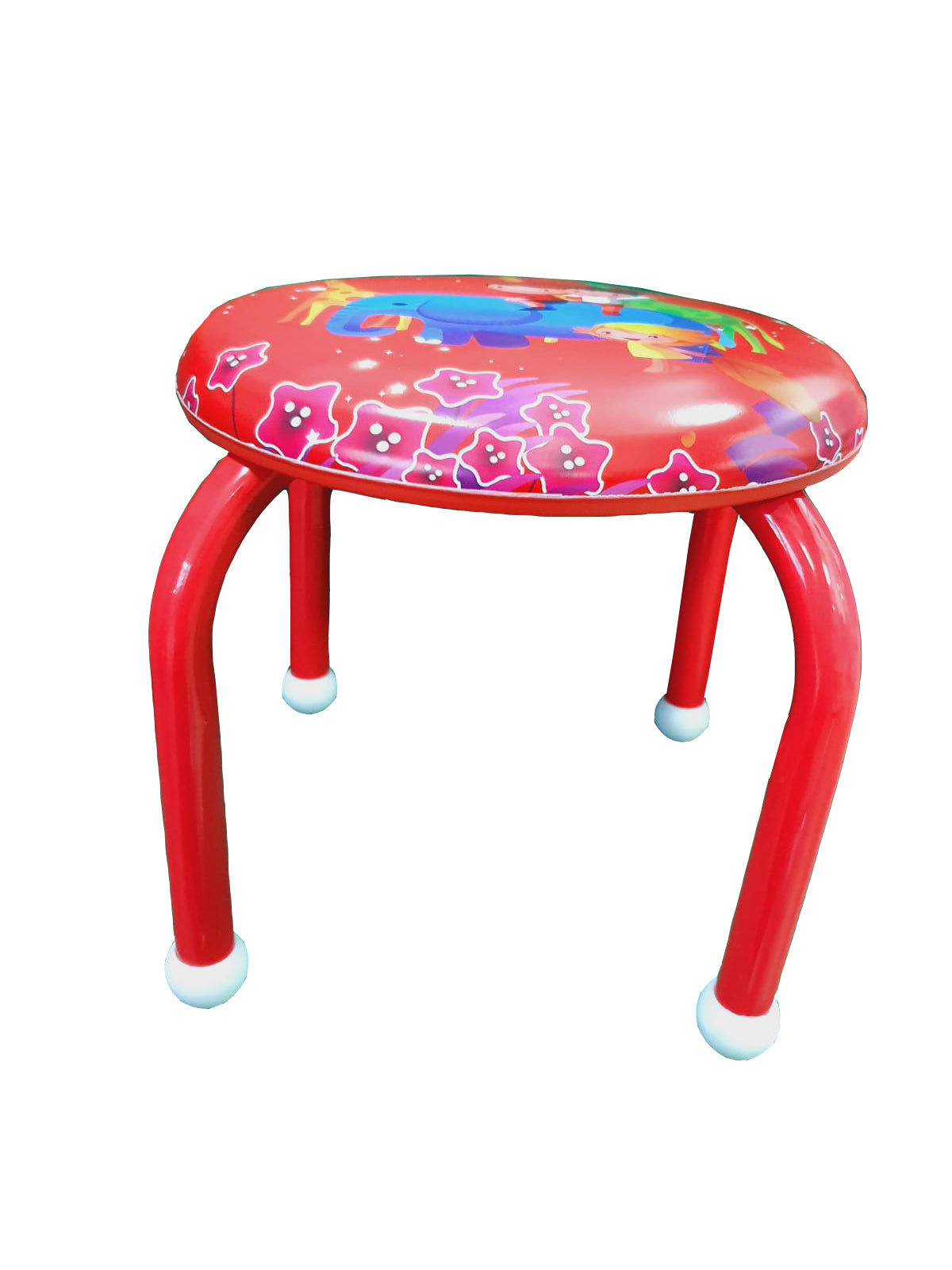 Scaun Metalic pentru Copii, Sezut Moale cu Sunet, 26 x 26 cm