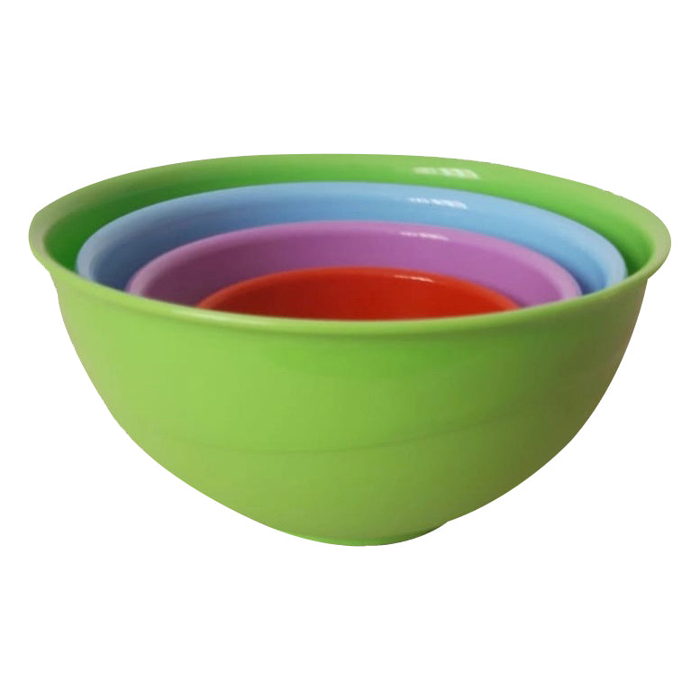 Set 4 boluri din plastic 0.5 / 1 / 2 / 3 l