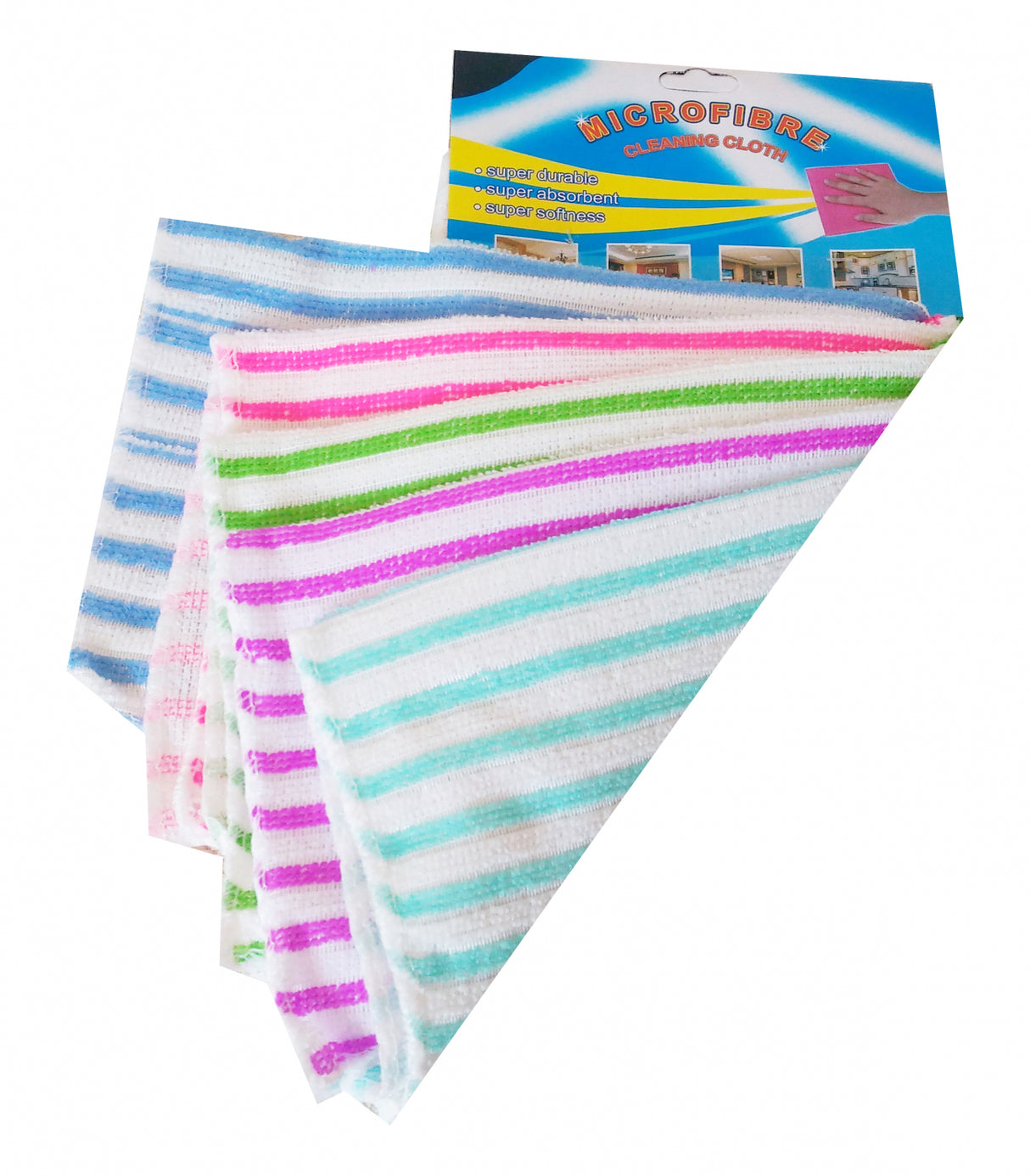 Set 5 prosoape Multicolore de Bucatarie, 28x28 cm