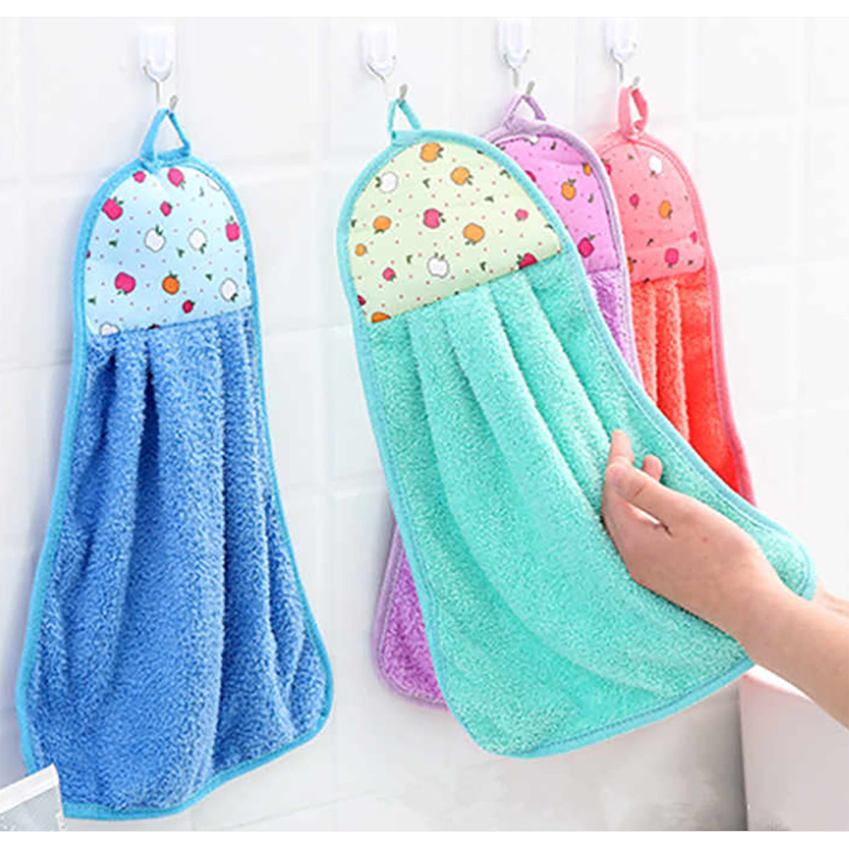 Set 6 prosoape de bucatarie, multicolor, 32x46 cm