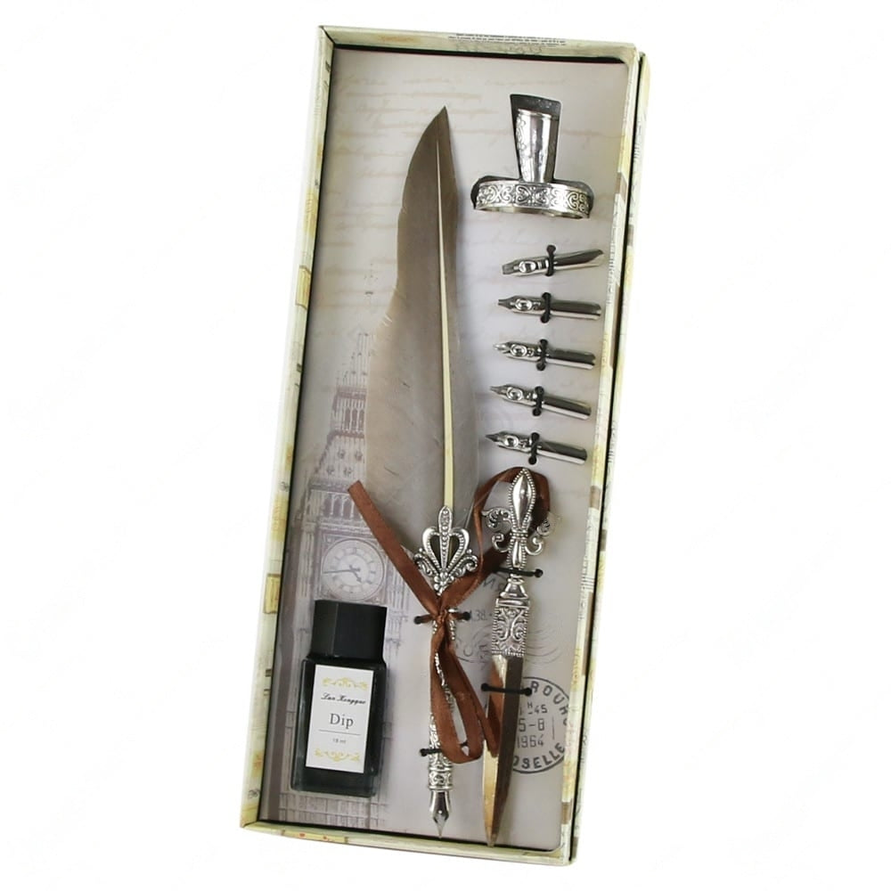 Set Pana de scris Big Ben – 9 piese