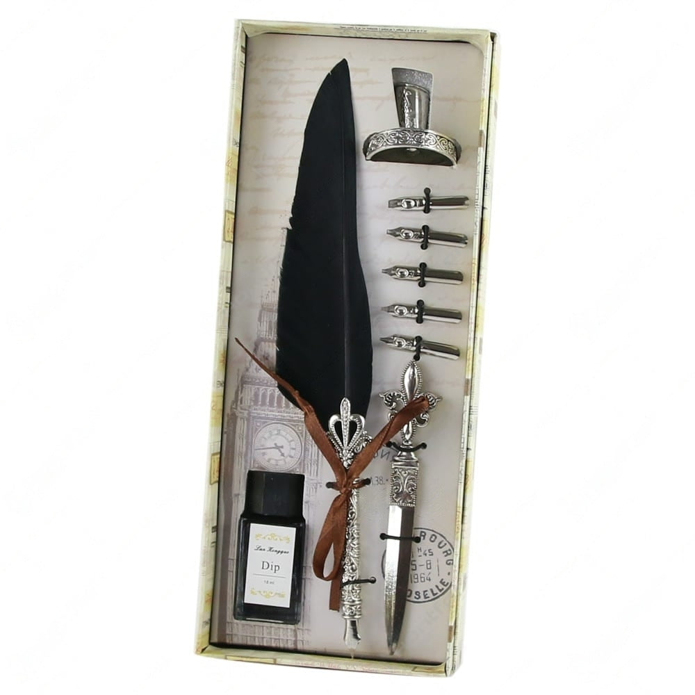 Set Pana de scris Big Ben – 9 piese