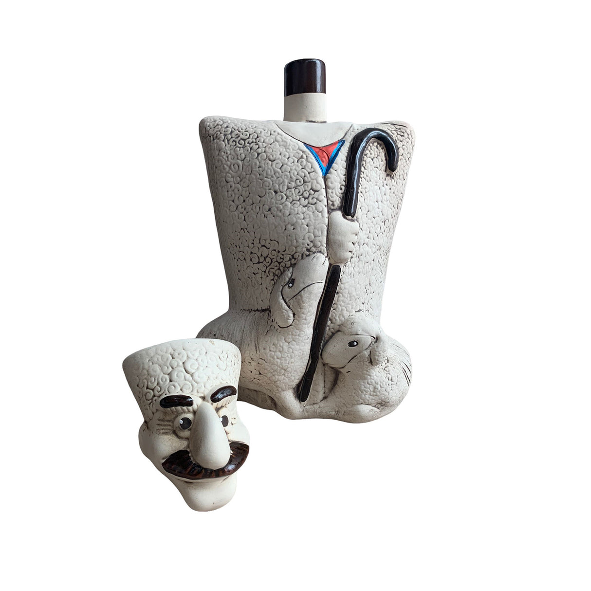 Set pentru servirea Bauturilor, Cioban cu 6 cesti, Ceramica