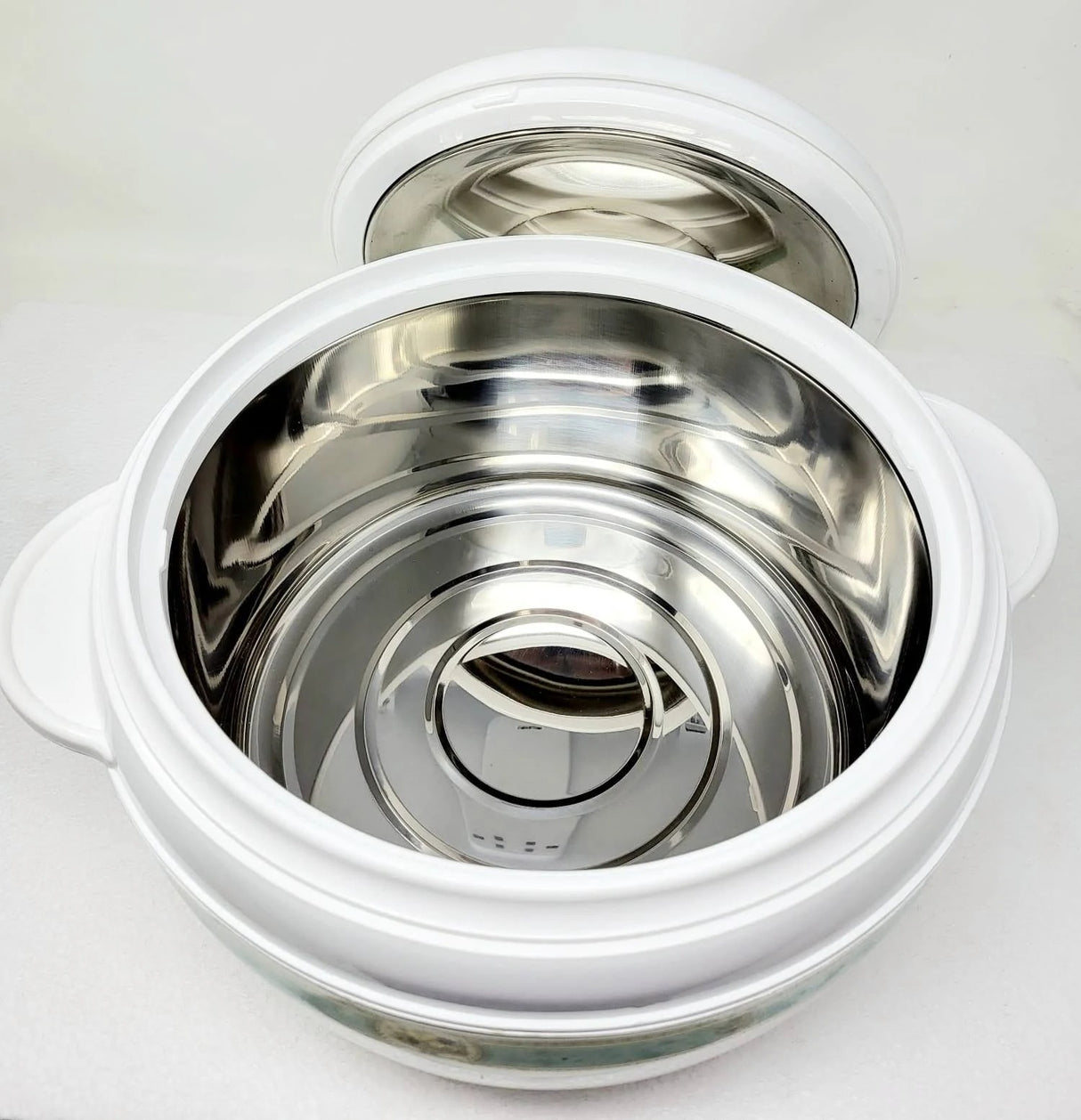 Caserola Termica din Inox si Plastic, cu Capac,KARISHMA ,5L sau 8L