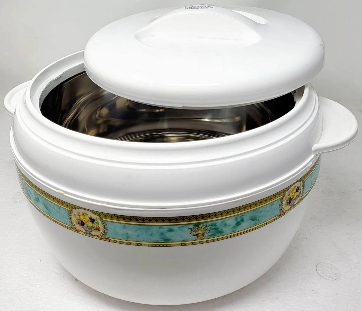 Caserola Termica din Inox si Plastic, cu Capac,KARISHMA ,5L sau 8L