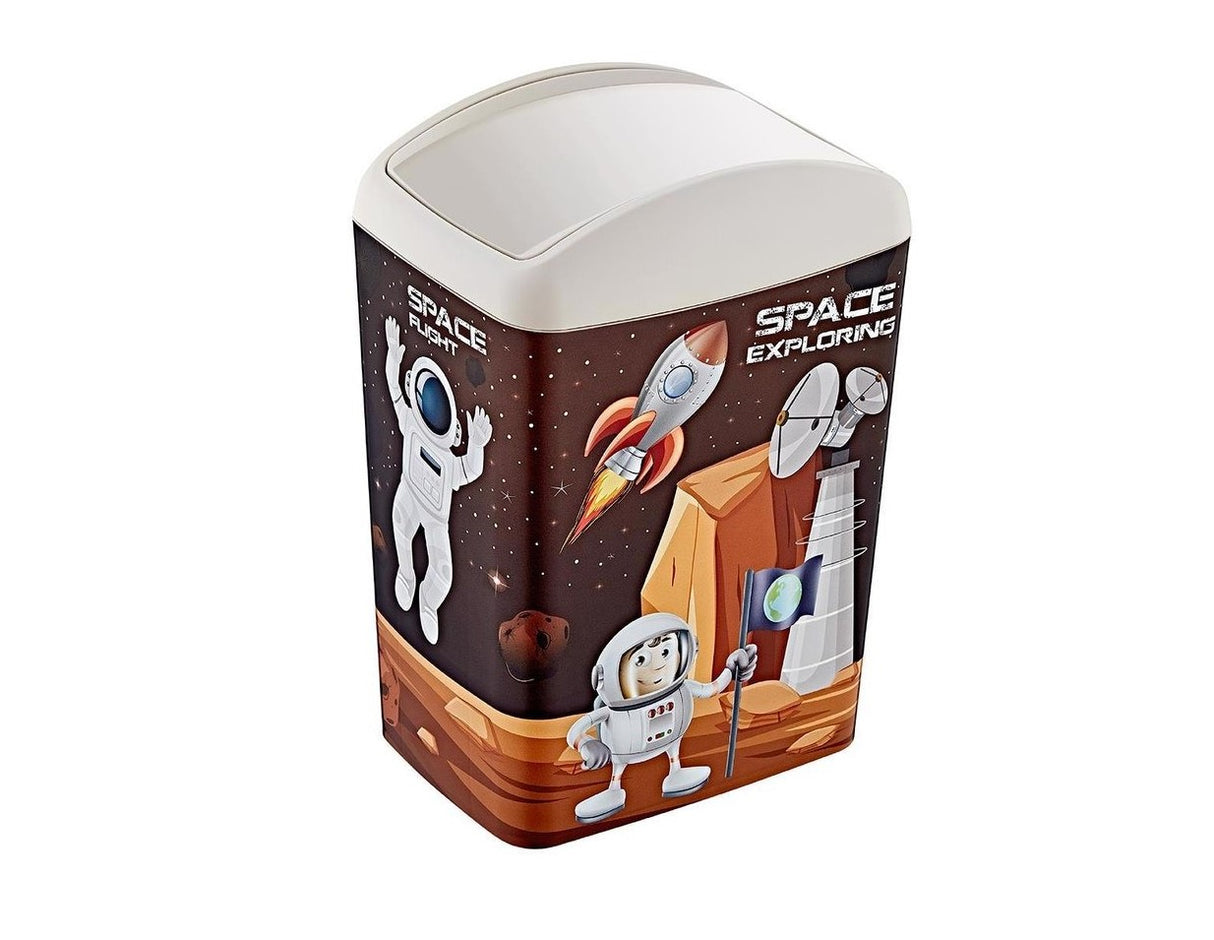 Cos de gunoi pentru Copii, animat, capac batant , 5 L