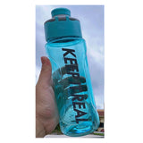 Sticla pentru apa, Plastic si Silicon, Sport, 750 ml