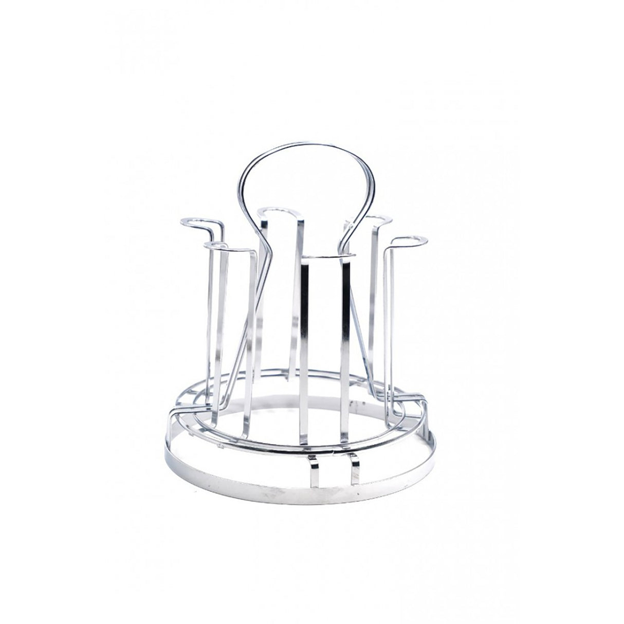 Suport din Metal cu Tavita pentru 6 pahare, 20x23 cm