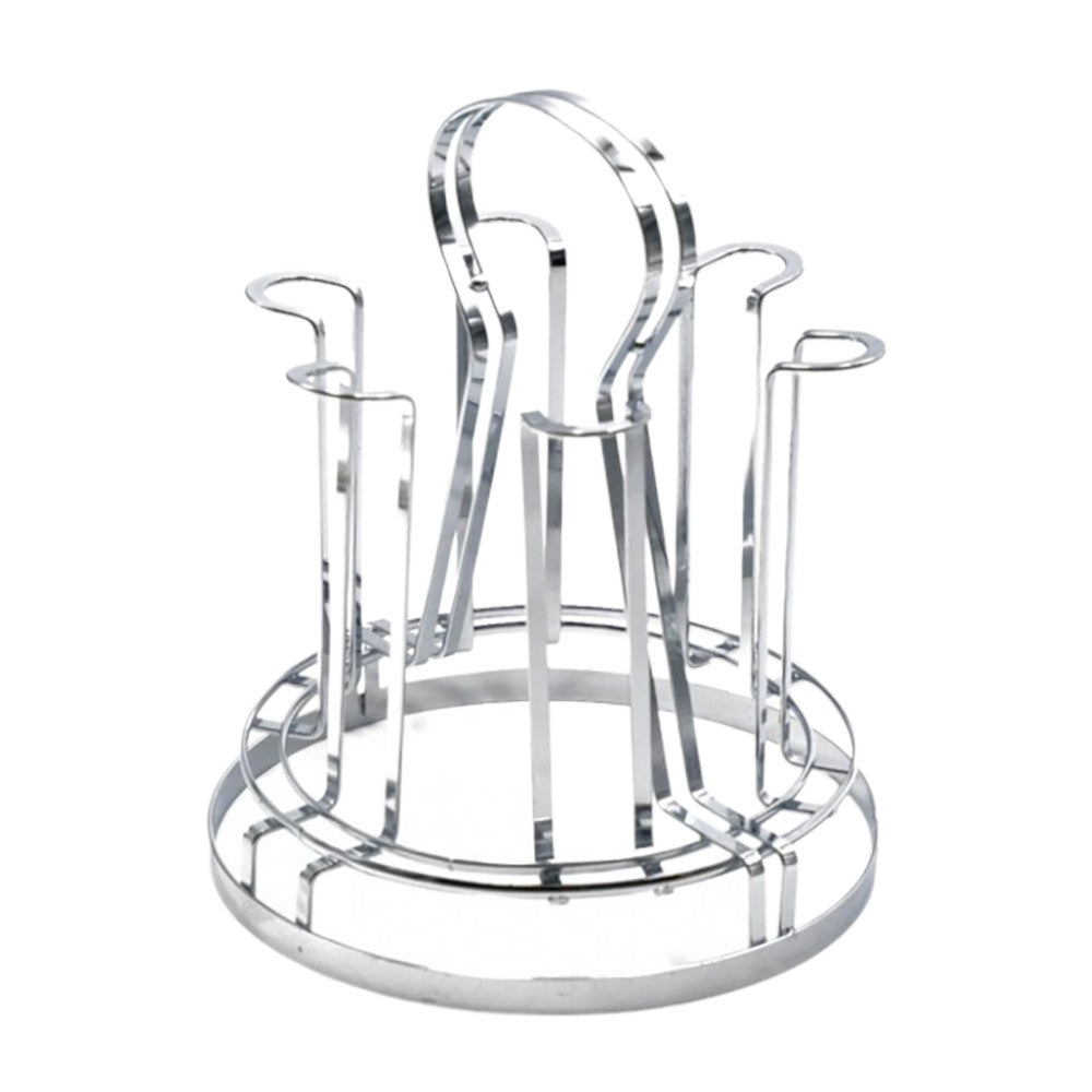 Suport din Metal cu Tavita pentru 6 pahare, 20x23 cm