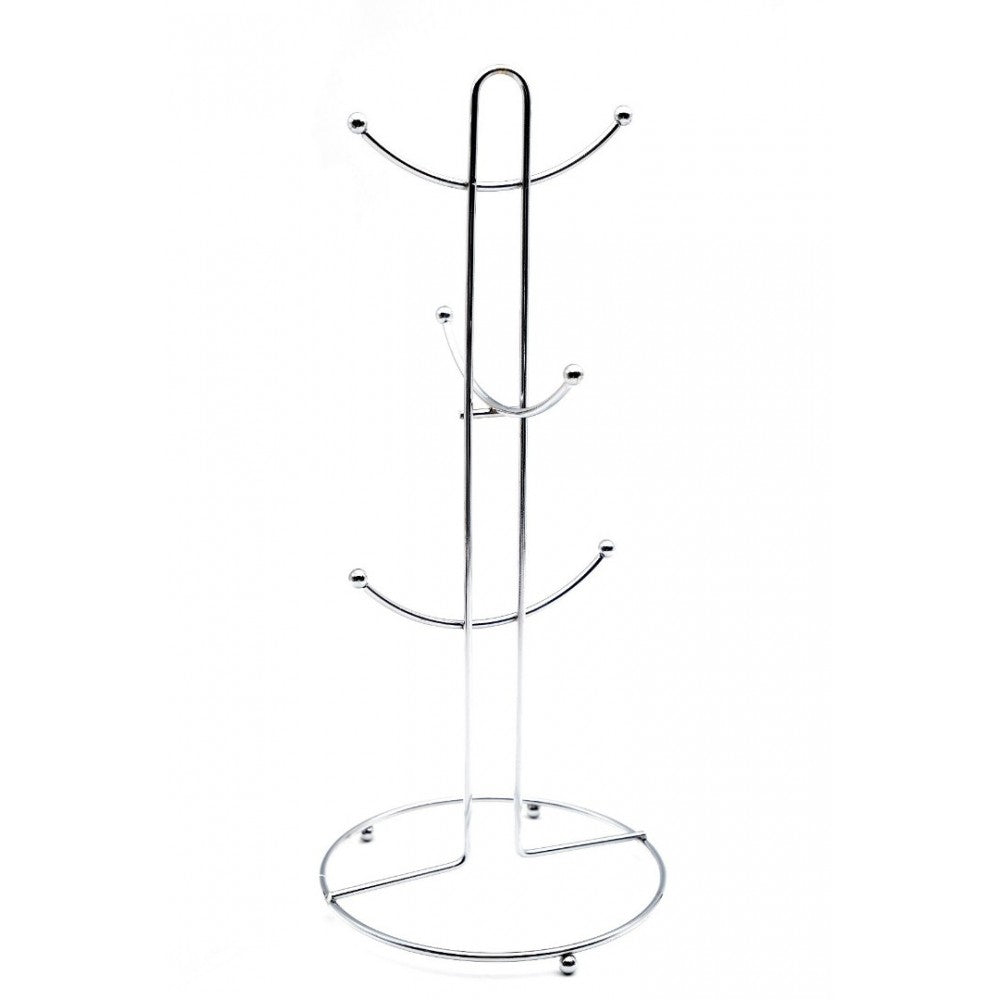 Suport pentru 6 cesti, Metal Argintiu