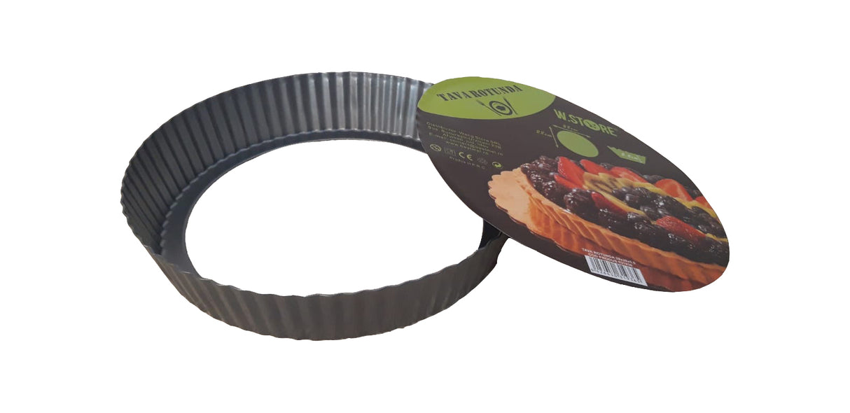 Tava copt rotunda cu fund detasabil, 24x5.5 cm