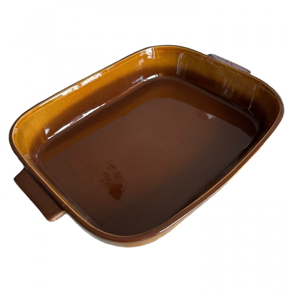 Vas ceramic Smaltuit, Oval/Dreptunghiular