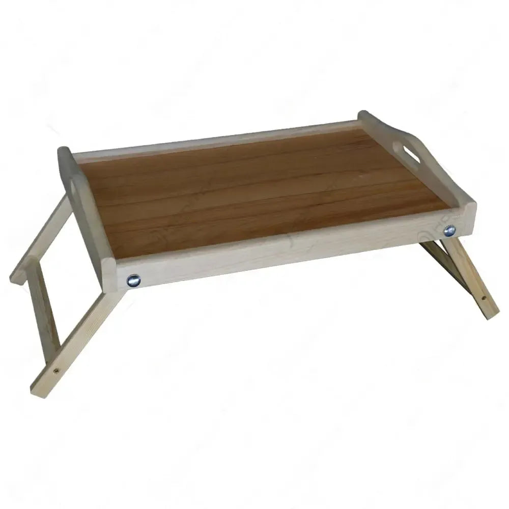 Tava Mic Dejun cu picioare, Lemn, 63x31.5x21.5 cm
