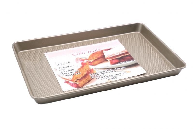 Tava pentru cuptor, 38 x 26 x 3 cm, mancare, gatit, preparate culinare, paste, pizza, lasagna, peste, copt