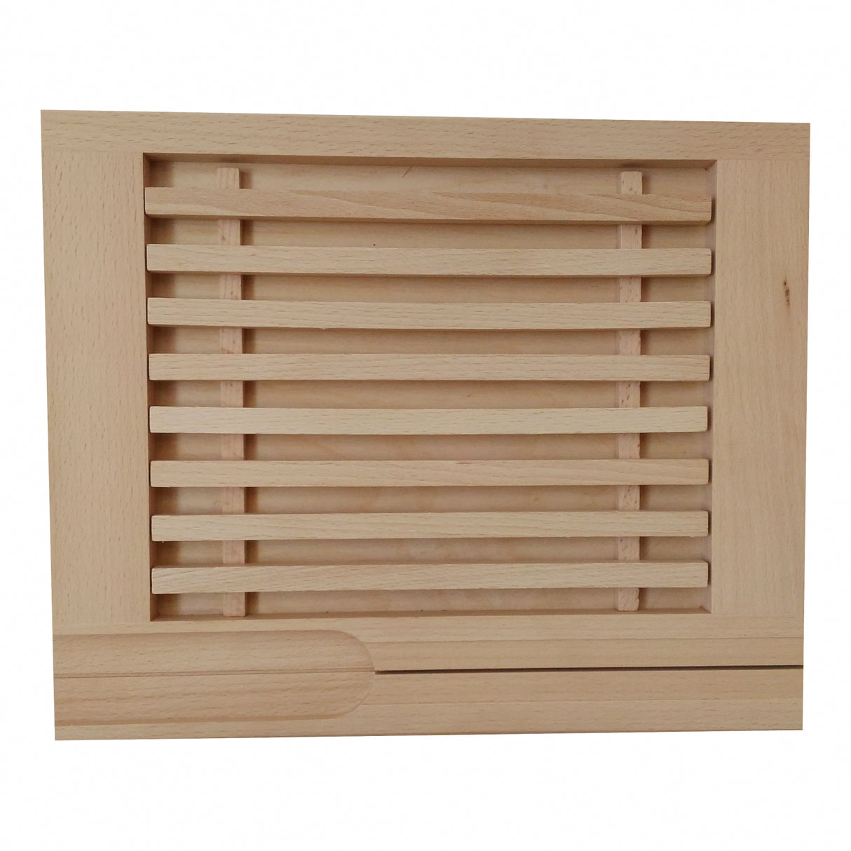 Tocator cu gratar detasabil pentru taiat paine din Lemn, 35x28.5x2 cm