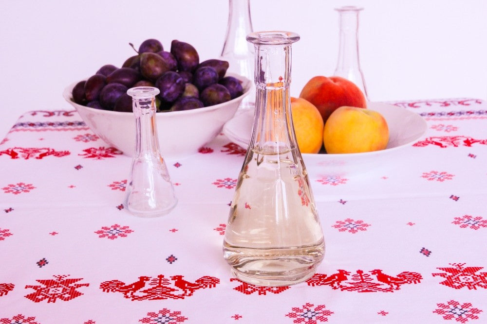 Toi romanesc, 250 ml, transparent, gradat, MARIOARA, tuica, traditional, romanesc