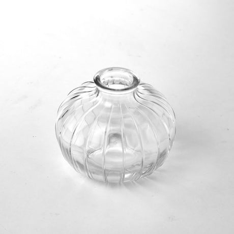 Vaza decorativa Transparenta, Sticla, 10x10x9 cm