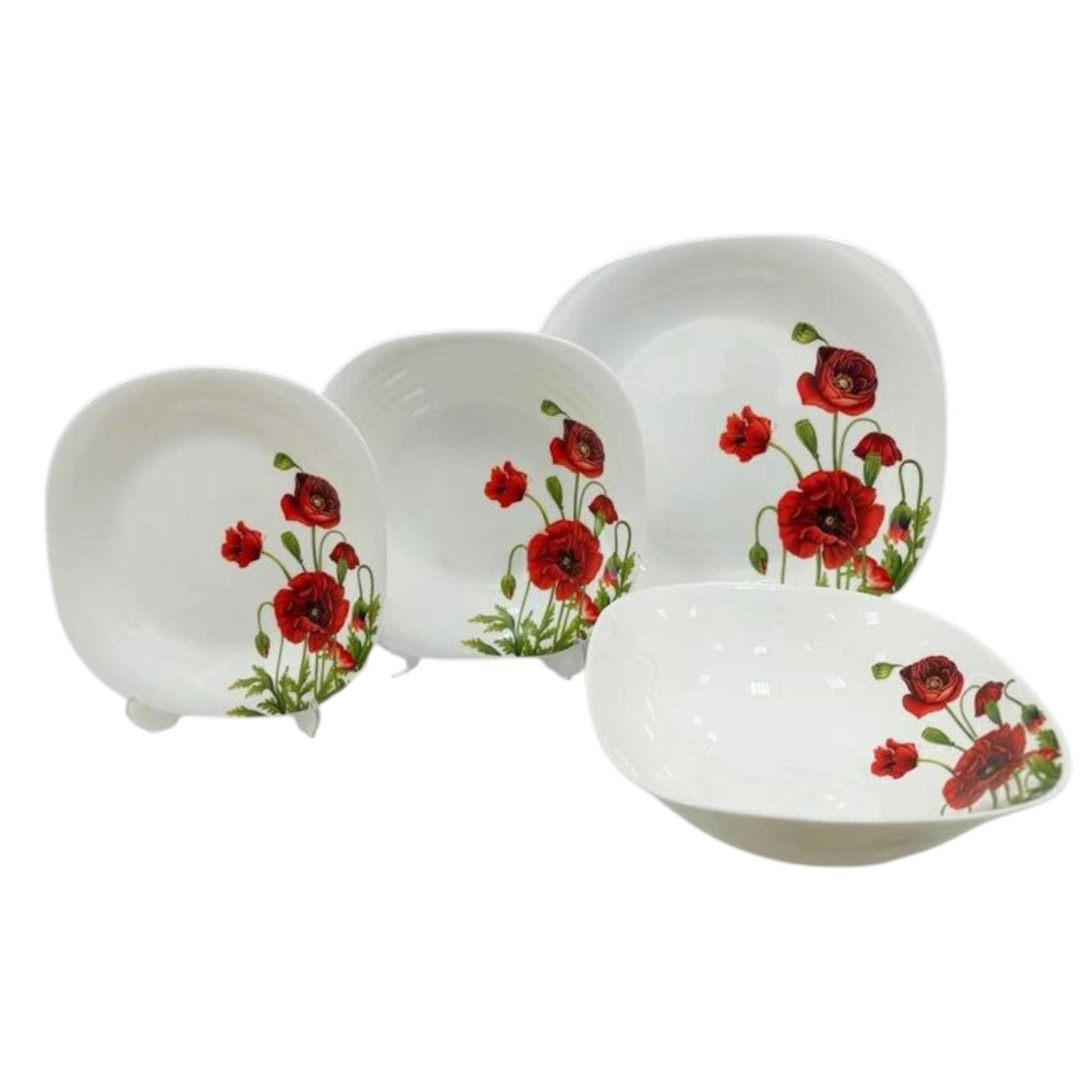 Serviciu de masa, 19 piese, Opal, model Maci