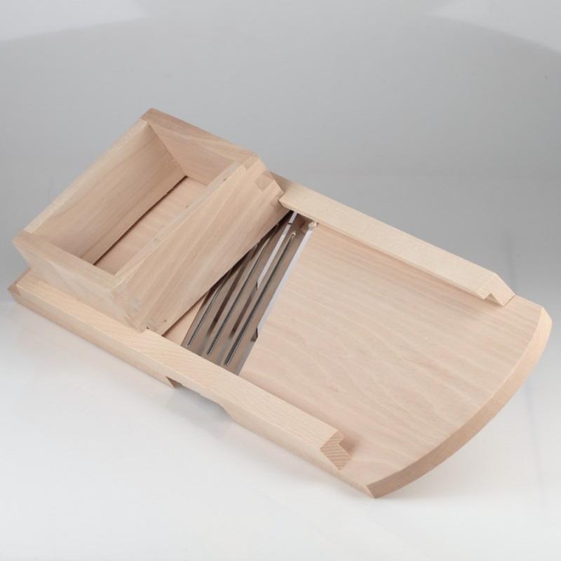 Razatoare varza cu Suport din lemn, 3 cutite