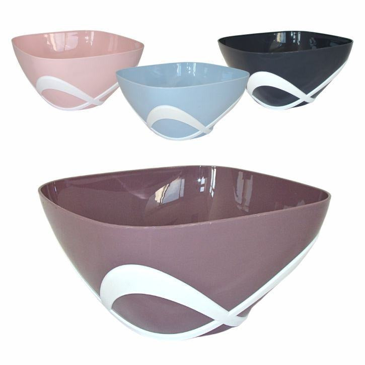 Bol servire color, plastic , 24 cm / 4.5 Litri