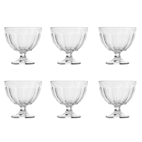 Set 6 Cupe Inghetata  Flamenco, 300 ml