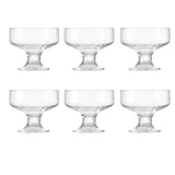 Set 6 Cupe pentru inghetata Koveh, sticla, 190ml