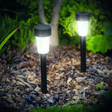 Lampă solară LED pentru exterior - 30x4,5 cm,  plastic