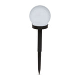 Lampa solara LED - sferică, alb rece - Ø10 cm