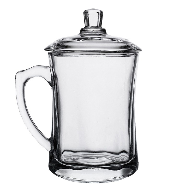 Cana de sticla cu capac, 360 ml