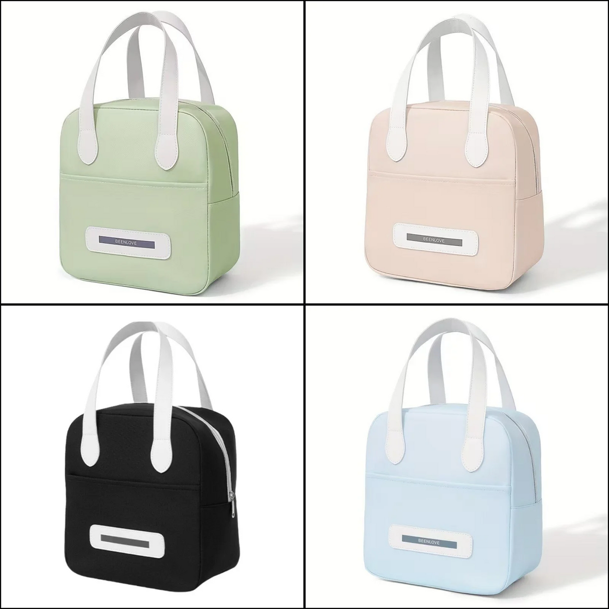 Geanta Termica pentru Pranz Beenlove, Impermeabila, Manere, Buzunar Exterior, 25x22x13 cm