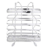 Suport tacamuri inox , model Iepuras , 18x15x8 cm