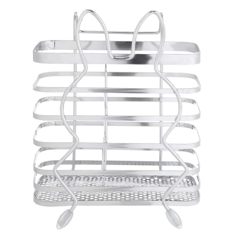 Suport tacamuri inox , model Iepuras , 18x15x8 cm