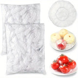 Set 200 Pungi elastice Tip Capac de unica folosita pentru acoperit alimente,reutilizabile si flexibile