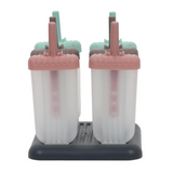 Set 6 forme pentru inghetata colorate,plastic,16cm