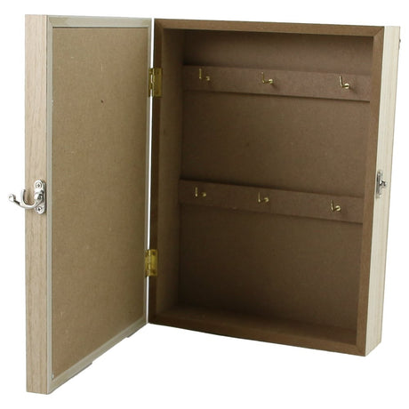 Cutie pentru chei din lemn, Home 19.5×26 CM – Floral