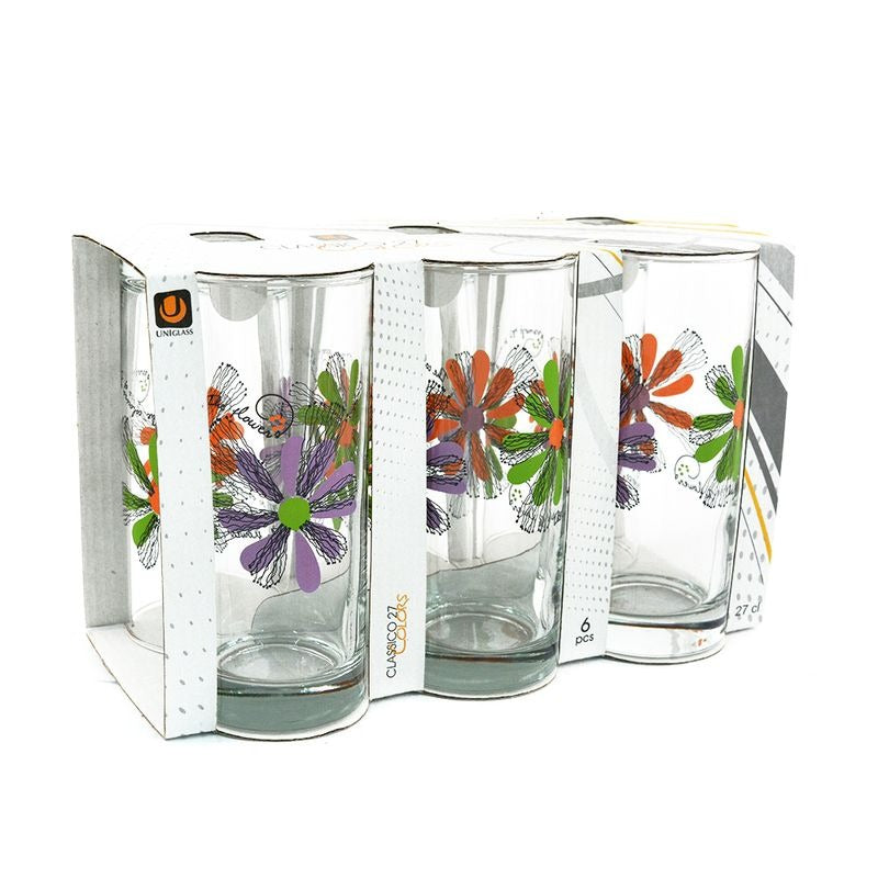 Set 6 Pahare Sticla ,270 ml