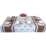 Set Oala cu capac, 24 cm, motiv Traditional cu Flori, 6 Farfurii Intinse din Portelan cu Motiv Traditional, 27 cm, 6 Farfurii Desert din Portelan cu Motiv Traditional, 19 cm, 6 Boluri din Portelan cu Motiv Traditional, 14 cm